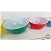 Image 3 : Pyrex Mixing Bowls (4) : 404, 403, 402 & 401