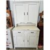 Image 1 : Vintage Painted Kitchen Hoosier (2pc)