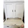 Image 2 : Vintage Painted Kitchen Hoosier (2pc)