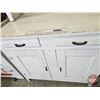 Image 3 : Vintage Painted Kitchen Hoosier (2pc)