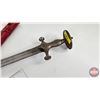 Image 4 : Vintage Indian Talwar Sword : Curved Blade w/Scabbard