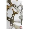 Image 2 : Variety of Clock Keys (16) & Skeleton Keys (2)