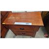 Image 2 : Mission Style 2 Drawer End Table