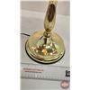 Image 3 : Electric Lamp (Grey Glass Lamp Shade) (Continuous Power)