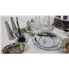 Image 2 : Variety of Silverplated Collectibles (15pcs) including  - Casserole Dish - Candy Dish - Pickle Dish