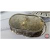 Image 7 : Variety of Silverplated Collectibles (15pcs) including  - Casserole Dish - Candy Dish - Pickle Dish