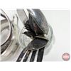 Image 7 : Silverplated Collectibles including :  - Casserole Dishes & Liners - Utensils - Frog