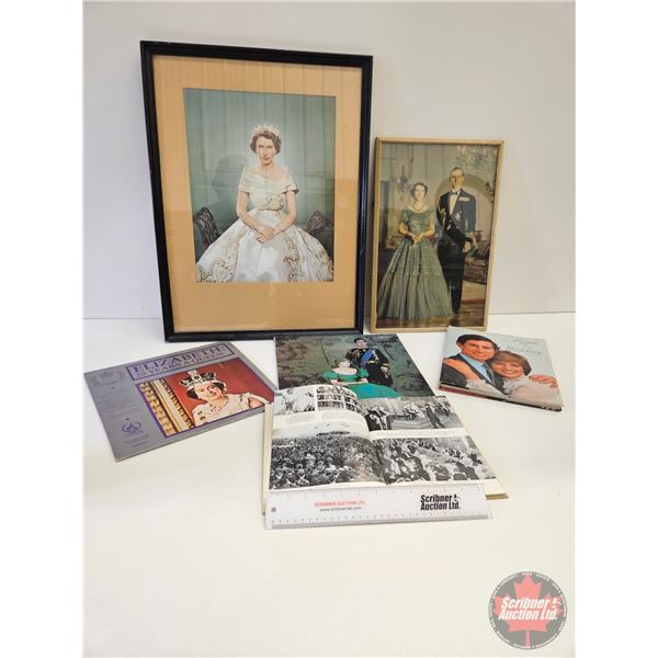 Royalty Collection including QE2 Glass Framed Pictures (2), 1939 Visit to Canada, US & Newfoundland