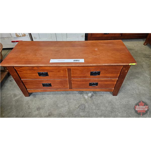 Mission Style Cedar Lined Trunk