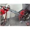 Image 10 : American Chopper Fire Bike : Die-cast Metal (Scale 1:10) (Joy Ride) (Box Measures : 7-1/2"H x 14"W x