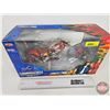 Image 1 : American Chopper Fire Bike : Die-cast Metal (Scale 1:10) (Joy Ride) (Box Measures : 7-1/2"H x 14"W x
