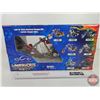 Image 7 : American Chopper Fire Bike : Die-cast Metal (Scale 1:10) (Joy Ride) (Box Measures : 7-1/2"H x 14"W x