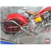 Image 9 : American Chopper Fire Bike : Die-cast Metal (Scale 1:10) (Joy Ride) (Box Measures : 7-1/2"H x 14"W x
