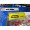 Image 9 : American Chopper Fire Bike : Die-cast Metal (Scale 1:18) (Joy Ride) (Box Measures : 7"H x 8-1/2"W x