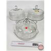 Image 1 : Glass Cake Dishes (3)