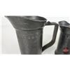 Image 2 : Pewter Tavern Measures (5)