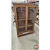 Image 1 : Oak Glassdoor Book Case