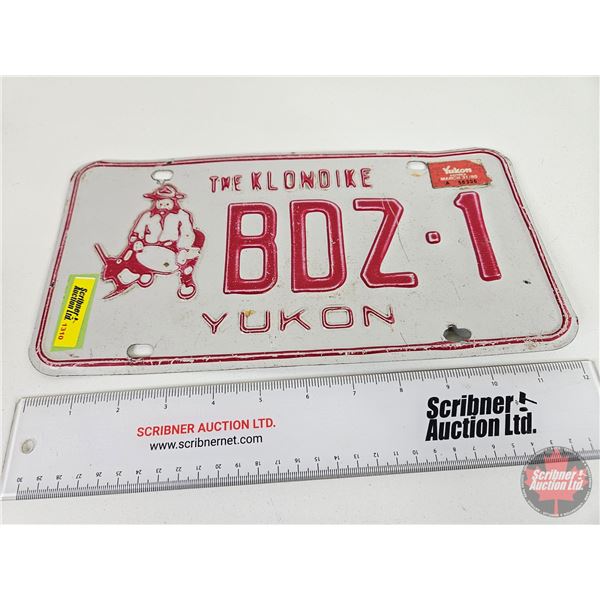 Yukon License Plate : 1985