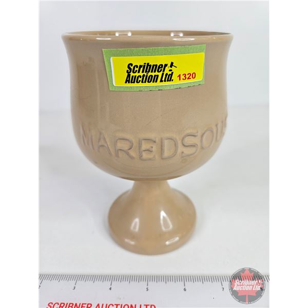 Maredsous Pottery Goblet