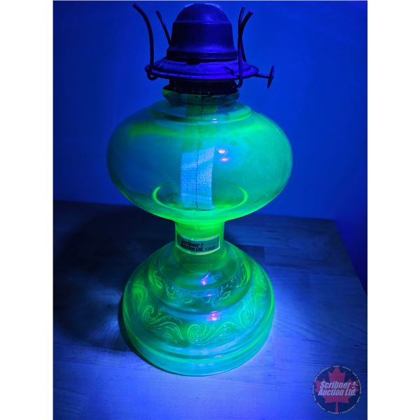 Uranium Coal Oil Lamp