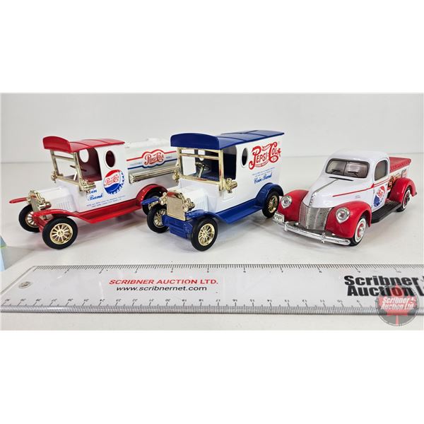 Die-Cast Pepsi-Cola Delivery Trucks (3)