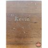 Image 3 : Hautman Collector Knife Set (3): Wildlife Motif c/w Wooden Case (Engraved : Kevin)