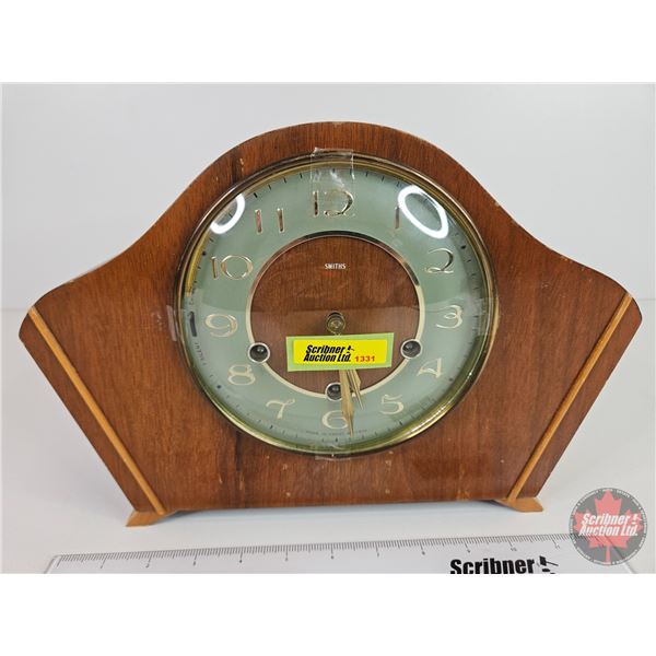 Smiths Mantle Clock (No Key ~ Works)