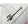 Image 2 : Victorian Era Champagne Tap w/Crystal Glasses