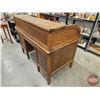 Image 11 : Oak Roll Top Desk