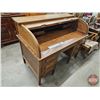 Image 1 : Oak Roll Top Desk