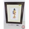 Image 1 : Limited Edition Framed Print : "Code Red Alarm" by Yvette Moore (Signed) (#278/911)