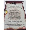 Image 3 : Fireman's Prayer Tapestry & Stained Glass Window Hanging