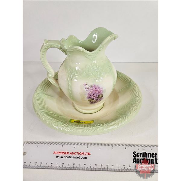 Ceramic Pitcher & Basin Set