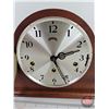 Image 4 : Emil Schmeckenbecher Mantle Clock (Made in Germany) (Works)