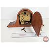 Image 7 : Emil Schmeckenbecher Mantle Clock (Made in Germany) (Works)