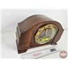 Image 2 : 8 Day Mantle Clock (No Key ~ Works)