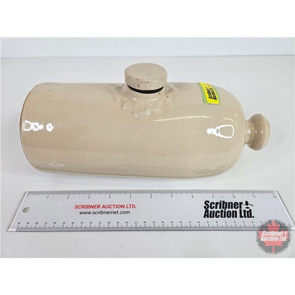 Stoneware Hot Water Bottle Crock "3"