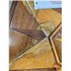Image 5 : Hexagonal Art Deco Side Table w/Inlaid Wood Design