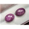 Image 3 : 11.1 ct Certified Untreated Ruby Gemstone Pair : Oval ($12,500 Appraisal) (Inv #SR006)
