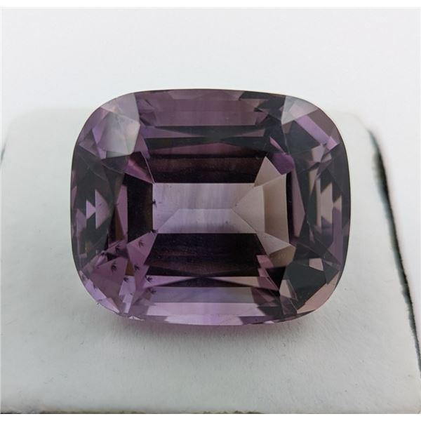 85.5 ct Certified Uruguay Amethyst Gemstone : Cushion ($9,725 Appraisal) (Inv #SR007)
