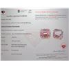 Image 2 : 28.27 ct Certified Pink Kunzite Gemstone Pair : Octagon ($14,135 Appraisal) (Inv #SR010)