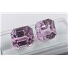 Image 3 : 28.27 ct Certified Pink Kunzite Gemstone Pair : Octagon ($14,135 Appraisal) (Inv #SR010)