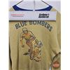Image 4 : Vintage Boys Blue Bombers Shirt (Consignor Tag: Approx 70 yrs old)