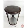 Image 8 : Antique Curved Glass Counter Top Display Case : Visible 360 (Note: One Glass Panel bottom corner gla
