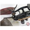 Image 4 : Counter Top Scale : BURROW STEWART & MILNE : No. 1 Model : 10 Pound (Cast Iron Base) (Heavy) (Basins