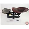 Image 9 : Counter Top Scale : BURROW STEWART & MILNE : No. 1 Model : 10 Pound (Cast Iron Base) (Heavy) (Basins