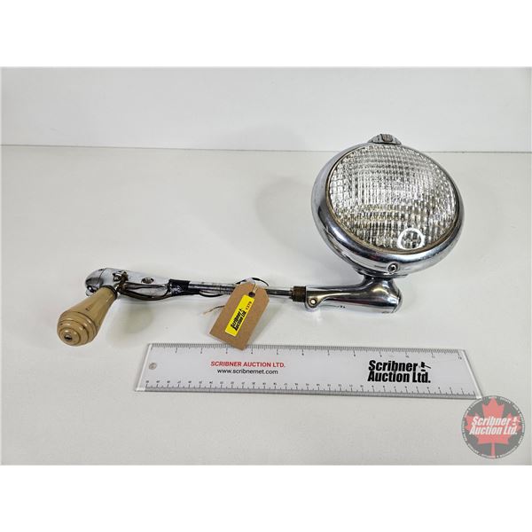 International Spot Light : 6 Volt (Consignor Tag: Works Good) (16-1/2"L)