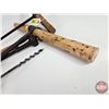 Image 5 : T-Handle Auger Bits (3) + Brace & Bit  (Longest T-Handle Measures: 21"L)