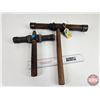 Image 6 : Oakum Chinking Hammers (2) (Largest Measures: 16" x 16")