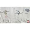 Image 7 : Game of Thrones Tumblers (4) Targaryen; Lannister; Baratheon; Stark (Each 5-3/4"H)
